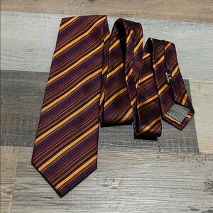 J.Z. Richards For NORDSTROM Multicolor Silk Striped Tie Career Office Business